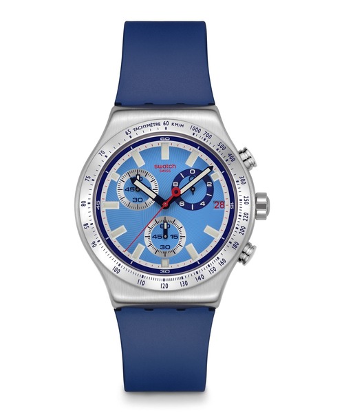 SWATCH(スウォッチ)の「SKY REFLECTIVE(アナログ腕時計・レディース・ブルー・FREE)」の1枚目の写真