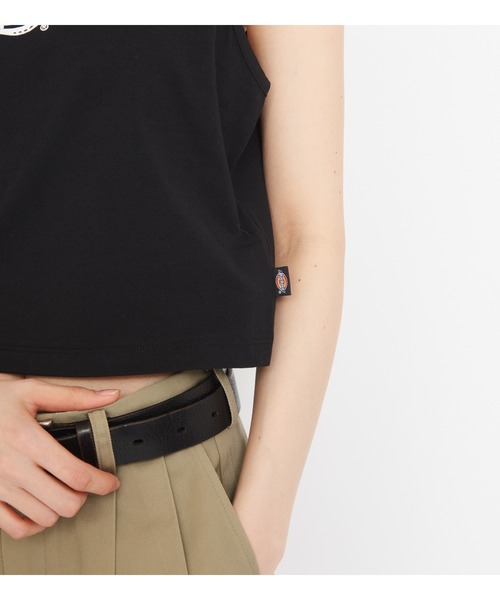Dickies（ディッキーズ）の「ロゴタンクトップ（タンクトップ・レディース・ホワイト/ピンク/ブラック・X-SMALL/SMALL/MEDIUM）」の21枚目の写真
