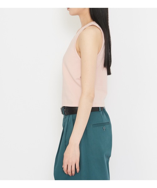 Dickies（ディッキーズ）の「ロゴタンクトップ（タンクトップ・レディース・ホワイト/ピンク/ブラック・X-SMALL/SMALL/MEDIUM）」の9枚目の写真