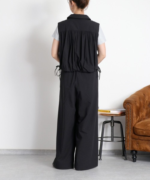 cepo（セポ）の「〈セットアップ対応〉ソフトコットンタックワイドパンツ（その他パンツ・レディース・オリーブ/ブラック/ベージュ・M/S）」の8枚目の写真