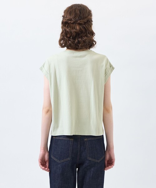 MACKINTOSH PHILOSOPHY(マッキントッシュ フィロソフィー)の「リネンミックスドルマンTシャツ(Tシャツ/カットソー・レディース・ブラウン系その他4/ピンク系その他2/ブラック/グリーン系その他/ライトブルー/パープル系その他/オフホワイト・38)」の16枚目の写真