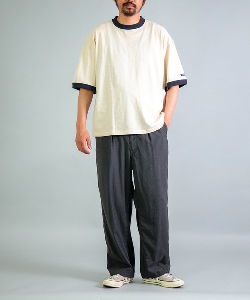 Tieasy（ティージー）の「[Tieasy] HDCS Light Linger Big Crew Tee / リンガービックTシャツ（Tシャツ/カットソー・メンズ・ブラウン/スミクロ/アイボリー・4/3）」の16枚目の写真