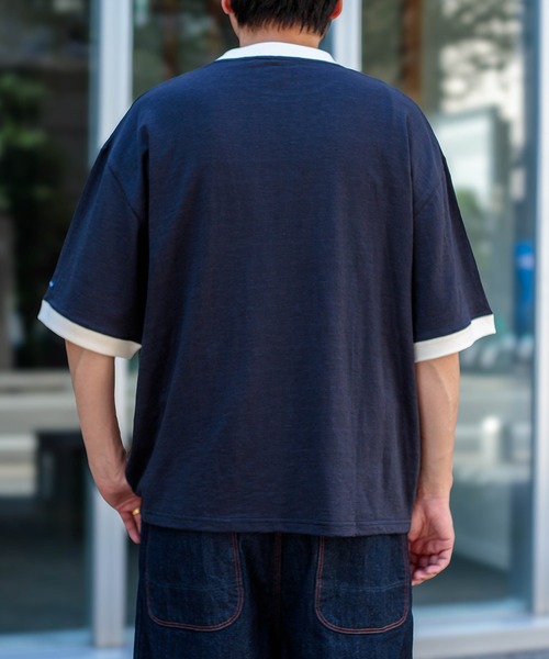 Tieasy（ティージー）の「[Tieasy] HDCS Light Linger Big Crew Tee / リンガービックTシャツ（Tシャツ/カットソー・メンズ・ブラウン/スミクロ/アイボリー・4/3）」の20枚目の写真