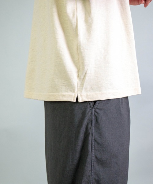 Tieasy（ティージー）の「[Tieasy] HDCS Light Linger Big Crew Tee / リンガービックTシャツ（Tシャツ/カットソー・メンズ・ブラウン/スミクロ/アイボリー・4/3）」の13枚目の写真