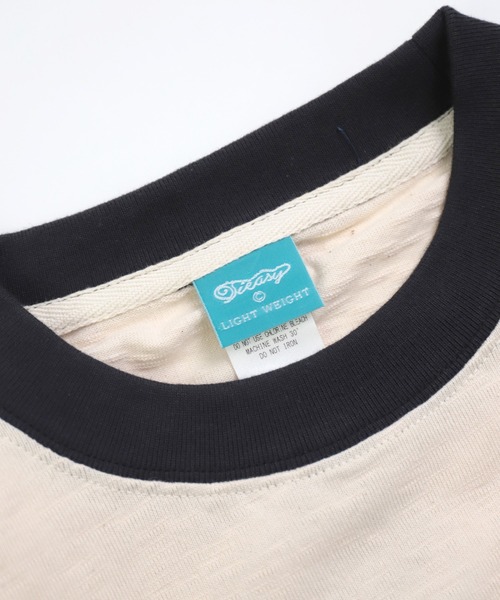 Tieasy（ティージー）の「[Tieasy] HDCS Light Linger Big Crew Tee / リンガービックTシャツ（Tシャツ/カットソー・メンズ・ブラウン/スミクロ/アイボリー・4/3）」の15枚目の写真