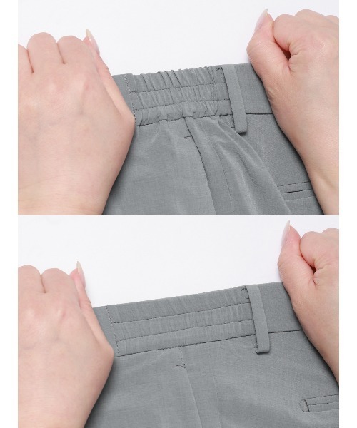 SUIT SQUARE(スーツスクエア)の「SMACTIVE COOL/テーパードパンツ/ウォッシャブル/ストレッチ/接触冷感/SL02(スラックス・メンズ・グレー/ネイビー/ライトグレー・5L/L/M/S/4L/SS/3L/LL)」の22枚目の写真