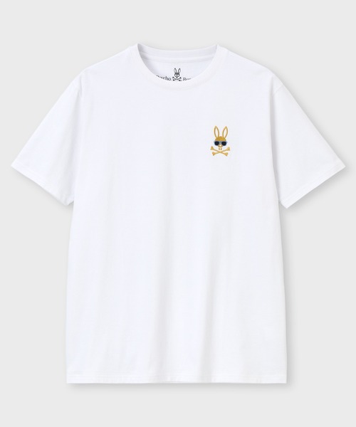 Psycho Bunny（サイコバニー）の「サングラスバニー ロゴTシャツ（Tシャツ/カットソー・メンズ・ブラック/ホワイト/ライトピンク・X-LARGE/LARGE/MEDIUM/SMALL）」の7枚目の写真