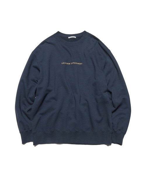 uniformexperimentルーズスウェット　ユニフォームエクスペリメント LOOSE SWEATSHIRT（スウェット）｜uniform experiment（ユニフォーム