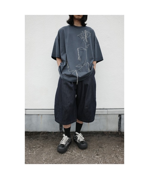 SHINYAKOZUKA（シンヤコヅカ）の「BAGGY SHORTS（その他パンツ・メンズ・インディゴブルー・MEDIUM/X-SMALL/SMALL/X-LARGE/LARGE/XX-LARGE）」の4枚目の写真
