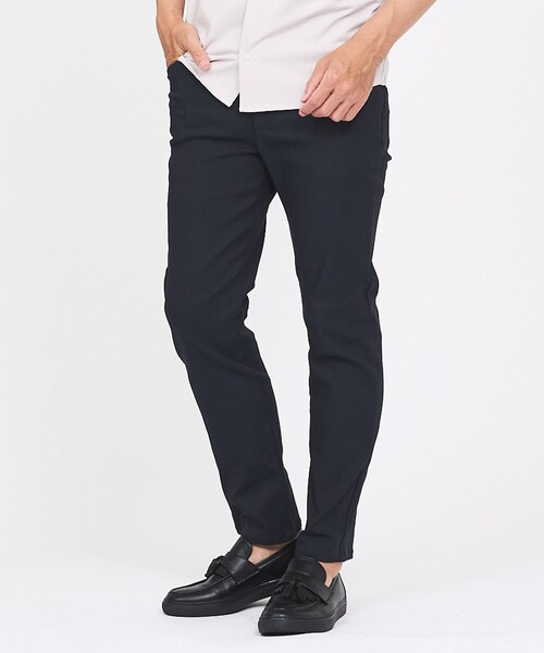 ABAHOUSE GRAY(アバハウスグレイ)の「【ハイパーストレッチ】リブ 5ポケット イージーパンツ(その他パンツ・メンズ・グレー/オフホワイト/ネイビー/ベージュ/ブラック・50/48/46/44)」の1枚目の写真