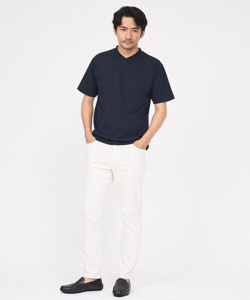 ABAHOUSE GRAY（アバハウスグレイ）の「【ハイパーストレッチ】リブ 5ポケット イージーパンツ（その他パンツ・メンズ・グレー/オフホワイト/ネイビー/ベージュ/ブラック・50/48/46/44）」の20枚目の写真