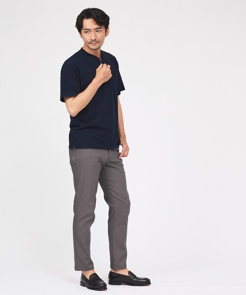 ABAHOUSE GRAY(アバハウスグレイ)の「【ハイパーストレッチ】リブ 5ポケット イージーパンツ(その他パンツ・メンズ・グレー/オフホワイト/ネイビー/ベージュ/ブラック・50/48/46/44)」の12枚目の写真