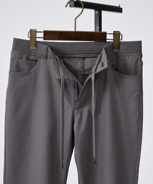 ABAHOUSE GRAY(アバハウスグレイ)の「【ハイパーストレッチ】リブ 5ポケット イージーパンツ(その他パンツ・メンズ・グレー/オフホワイト/ネイビー/ベージュ/ブラック・50/48/46/44)」の14枚目の写真