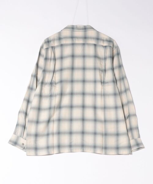 BEN DAVIS（ベンデイビス）の「OMBRE CHECK OP COL SHIRTS/オンブレチェックシャツ（シャツ/ブラウス・メンズ・ライトブルー/ブラック・LARGE/MEDIUM）」の15枚目の写真