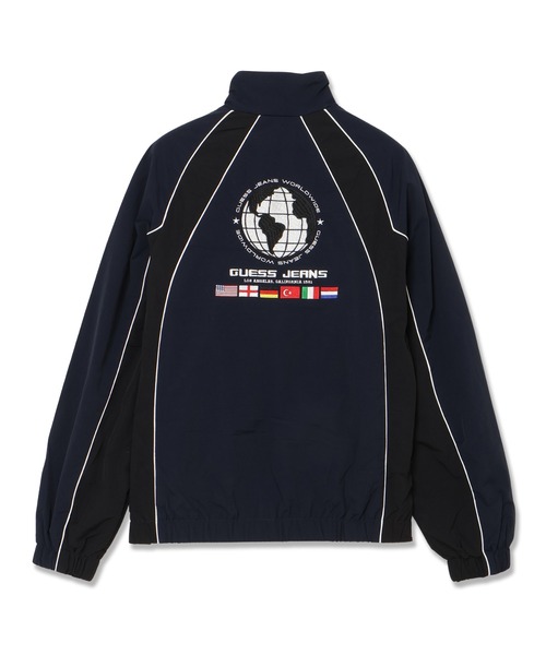 GUESS JEANS Crinkle Track Jacket | GUESS(ゲス) JAPAN 公式