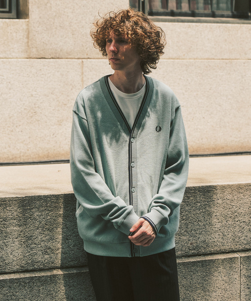 FRED PERRY / フレッドペリー 417別注 ティップドカーディガン