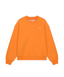 BASIC LOGO SWEATSHIRT / ORANGE