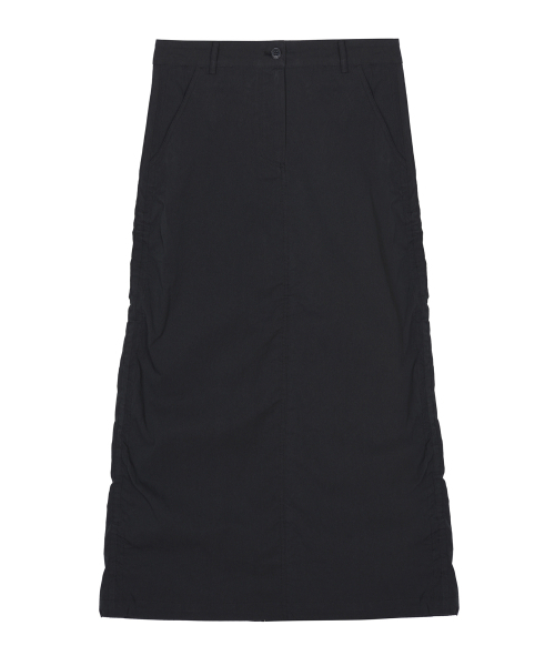 NICK&NICOLE（ニックアンドニコール）の「NICOLE シャーリングロングスカート ブラック（スカート・レディース・その他・SMALL/MEDIUM/LARGE）」の4枚目の写真