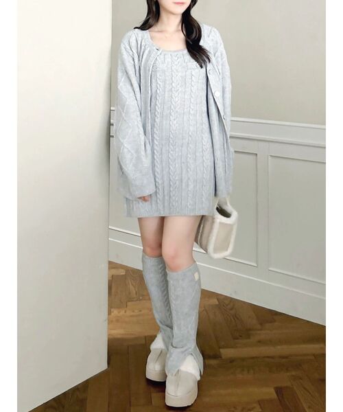 dazzlin(ダズリン)の「ベルトムートンライクサボ(その他シューズ・レディース・アイボリー/ブラウン・LARGE/MEDIUM)」の6枚目の写真