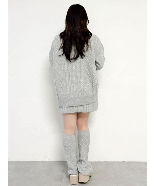 dazzlin(ダズリン)の「ベルトムートンライクサボ(その他シューズ・レディース・アイボリー/ブラウン・LARGE/MEDIUM)」の12枚目の写真