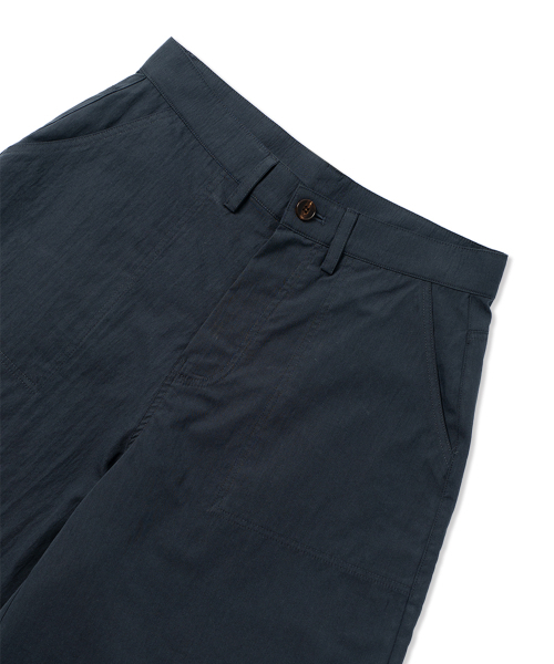 WITHOUT SUMMER（ウィズアウトサマ）の「ボウバミューダパンツ_ネイビー（その他パンツ・レディース・その他・SMALL/MEDIUM）」の3枚目の写真