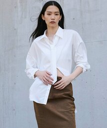 UNFORM | 【2026AW Debut】【UNFORM】タイ付きオーバーシャツ(シャツ/ブラウス)