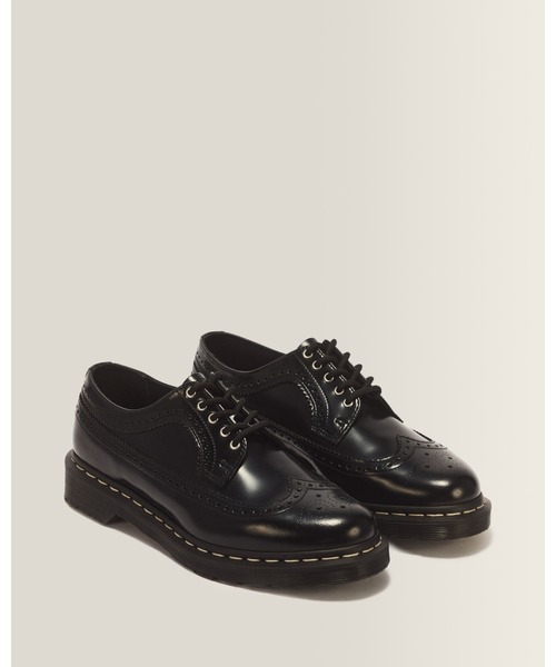 Dr. Martens（ドクターマーチン）の「Dr. Martens/ドクターマーチン 3989 GS ブローグ シューズ 44085001（その他シューズ・メンズ・ブラック・UK7/UK8/UK6/UK5/UK4/UK3/UK11/UK10/UK9/UK13/UK12）」の6枚目の写真