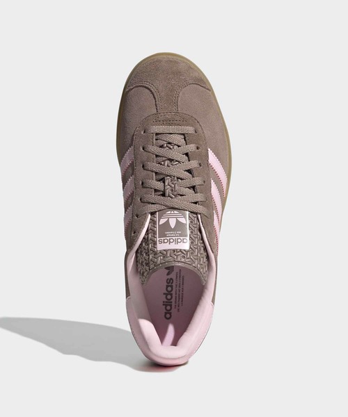 adidas（アディダス）の「【ZOZO限定】ガゼル ボールド / Gazelle Bold / 厚底スニーカー / アディダスオリジナルス adidas Originals（スニーカー・レディース・ブラウン・28.0cm/27.0cm/27.5cm/26.5cm/26.0cm/25.0cm/25.5cm/22.0cm/22.5cm/23.0cm/23.5cm/24.0cm/24.5cm）」の2枚目の写真