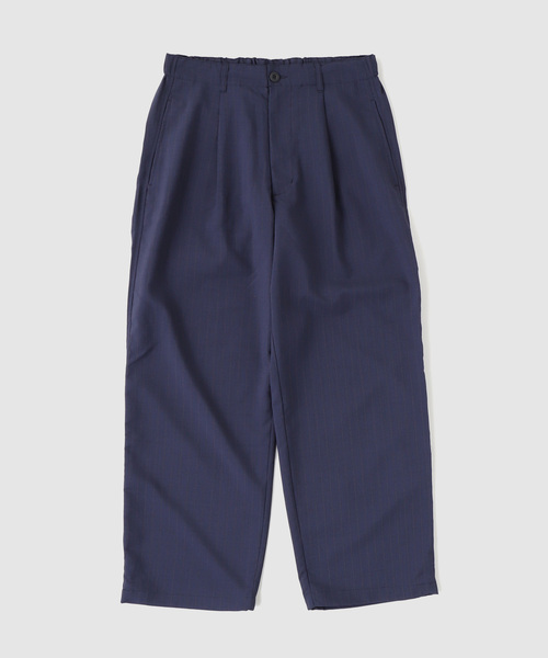 B.C STOCK(ベーセーストック)の「マットウース ライトオーバーパンツ(その他パンツ・メンズ・ブラック/ブラック系その他/ネイビー・LARGE/MEDIUM)」の3枚目の写真