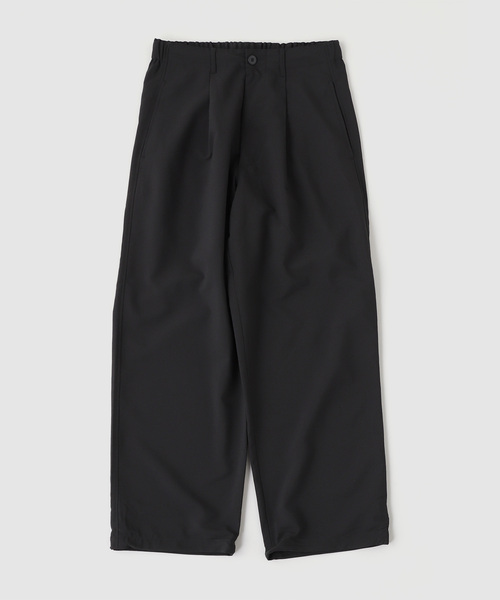 B.C STOCK(ベーセーストック)の「マットウース ライトオーバーパンツ(その他パンツ・メンズ・ブラック/ブラック系その他/ネイビー・LARGE/MEDIUM)」の1枚目の写真
