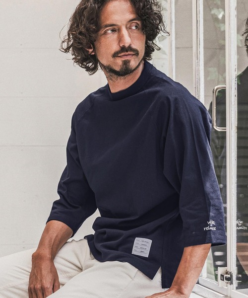 wjk reluxe(ダブルジェーケーリラックス)の「mt10623- Embroidered T Shirt 刺繍Tシャツ(WR26W-29)(Tシャツ/カットソー・メンズ・ブラック/ネイビー/ホワイト・XL/L/M/S)」の3枚目の写真