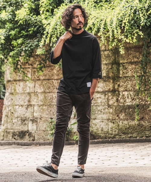 wjk reluxe(ダブルジェーケーリラックス)の「mt10623- Embroidered T Shirt 刺繍Tシャツ(WR26W-29)(Tシャツ/カットソー・メンズ・ブラック/ネイビー/ホワイト・XL/L/M/S)」の7枚目の写真