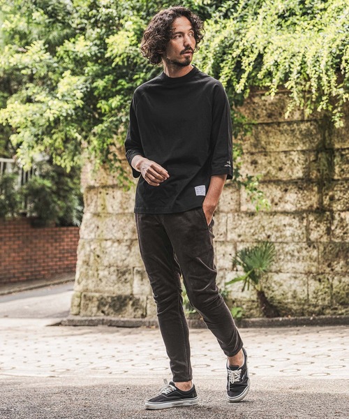 wjk reluxe(ダブルジェーケーリラックス)の「mt10623- Embroidered T Shirt 刺繍Tシャツ(WR26W-29)(Tシャツ/カットソー・メンズ・ブラック/ネイビー/ホワイト・XL/L/M/S)」の8枚目の写真