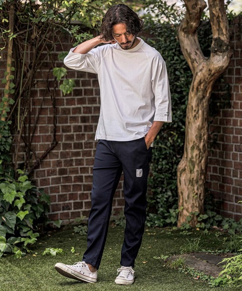 wjk reluxe(ダブルジェーケーリラックス)の「mt10623- Embroidered T Shirt 刺繍Tシャツ(WR26W-29)(Tシャツ/カットソー・メンズ・ブラック/ネイビー/ホワイト・XL/L/M/S)」の17枚目の写真
