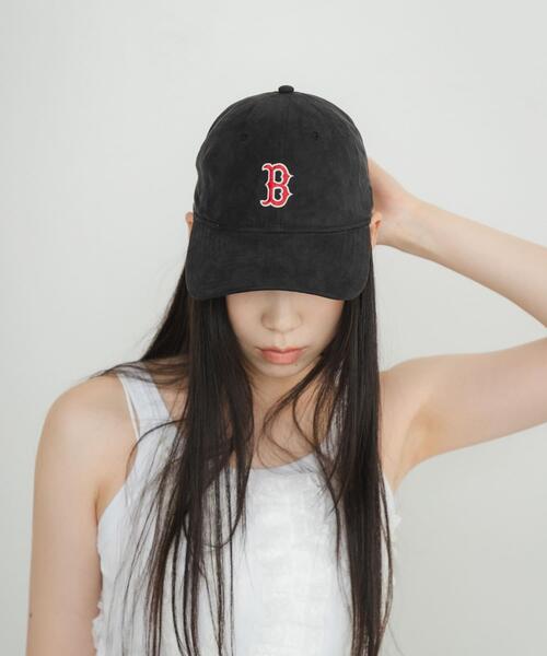 NEW ERA(ニューエラ)の「『別注』New Era×URBAN RESEARCH 920 SUEDE(キャップ・レディース・チャコールグレー/ブラック/ネイビー・-)」の4枚目の写真