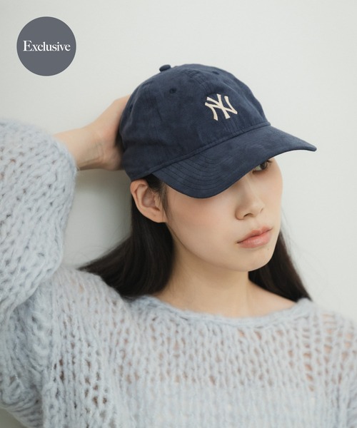 NEW ERA（ニューエラ）の「『別注』New Era×URBAN RESEARCH　920 SUEDE（キャップ・レディース・チャコールグレー/ブラック/ネイビー・-）」の3枚目の写真