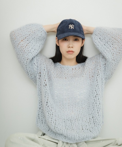 NEW ERA（ニューエラ）の「『別注』New Era×URBAN RESEARCH　920 SUEDE（キャップ・レディース・チャコールグレー/ブラック/ネイビー・-）」の5枚目の写真