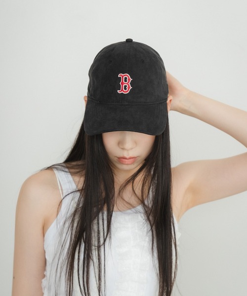 NEW ERA（ニューエラ）の「『別注』New Era×URBAN RESEARCH　920 SUEDE（キャップ・レディース・チャコールグレー/ブラック/ネイビー・-）」の6枚目の写真