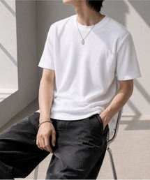 【Bls】 【ZM】【Bling Leads】サーマルワッフル C/N TEE(BL)