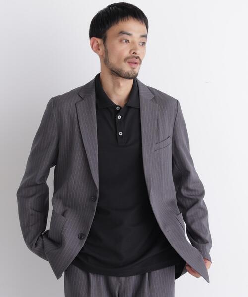NANO universe(ナノユニバース)の「Always ストライプセットアップ(セットアップ・メンズ・チャコール/ネイビー・L/XL/S/M)」の19枚目の写真