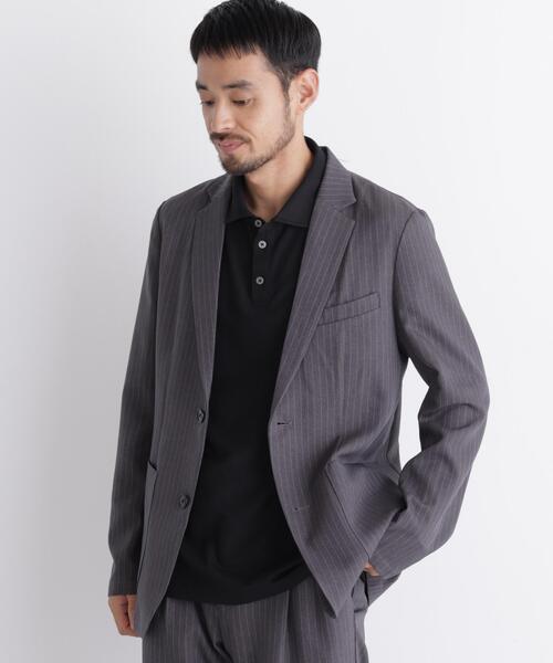 NANO universe(ナノユニバース)の「Always ストライプセットアップ(セットアップ・メンズ・チャコール/ネイビー・L/XL/S/M)」の20枚目の写真