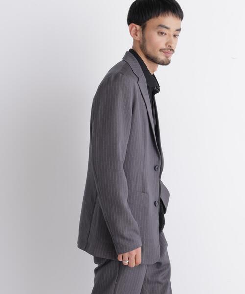 NANO universe(ナノユニバース)の「Always ストライプセットアップ(セットアップ・メンズ・チャコール/ネイビー・L/XL/S/M)」の21枚目の写真