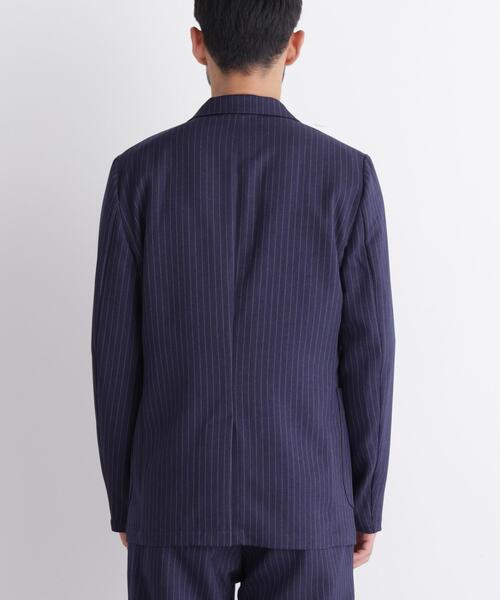 NANO universe(ナノユニバース)の「Always ストライプセットアップ(セットアップ・メンズ・チャコール/ネイビー・L/XL/S/M)」の4枚目の写真