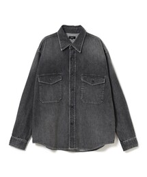 デニム CPOシャツ