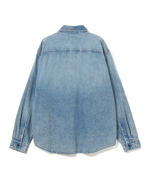 BEAMS(ビームス)の「デニム CPOシャツ(シャツ/ブラウス・メンズ・インディゴブルー/ブラック・S/XL/L/M)」の5枚目の写真