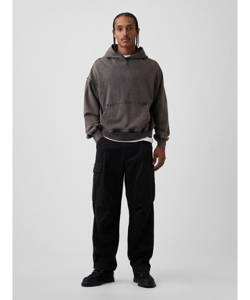 GAP（ギャップ）の「バギー エッセンシャル カーキパンツ（その他パンツ・メンズ・ブラック/グリーン・29W 30L/28W 30L/31W 30L/33W 32L/32W 32L/30W 30L/32W 30L/31W 32L/36W 32L/34W 32L）」の3枚目の写真