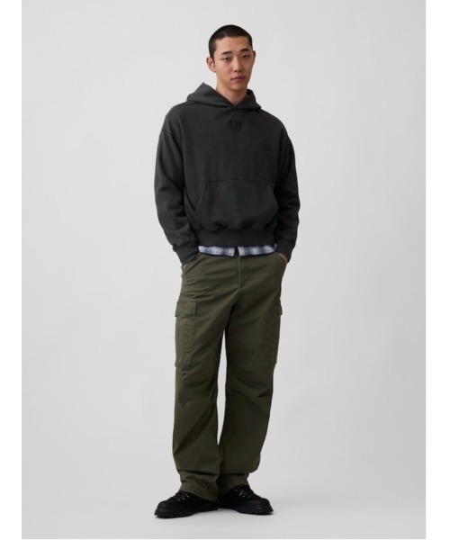 GAP（ギャップ）の「バギー エッセンシャル カーキパンツ（その他パンツ・メンズ・ブラック/グリーン・29W 30L/28W 30L/31W 30L/33W 32L/32W 32L/30W 30L/32W 30L/31W 32L/36W 32L/34W 32L）」の8枚目の写真