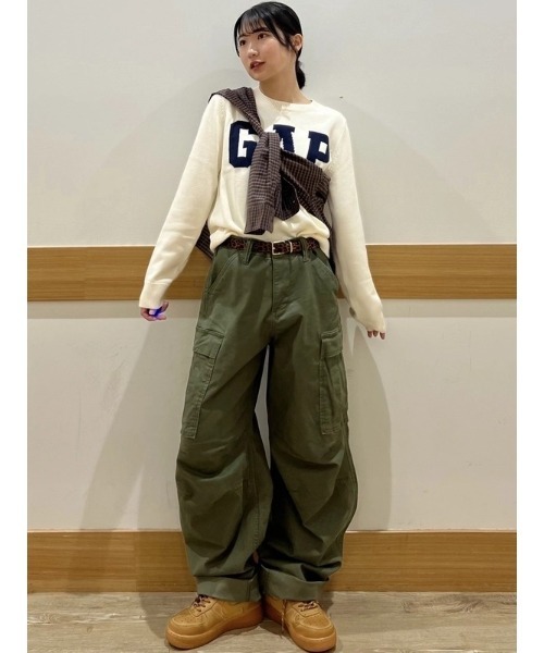 GAP（ギャップ）の「バギー エッセンシャル カーキパンツ（その他パンツ・メンズ・ブラック/グリーン・29W 30L/28W 30L/31W 30L/33W 32L/32W 32L/30W 30L/32W 30L/31W 32L/36W 32L/34W 32L）」の10枚目の写真