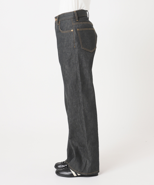 JOURNAL STANDARD(ジャーナルスタンダード)の「リジットデニム ストレートパンツ(デニムパンツ・レディース・ネイビー・40/38/36)」の6枚目の写真