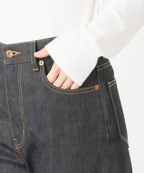 JOURNAL STANDARD(ジャーナルスタンダード)の「リジットデニム ストレートパンツ(デニムパンツ・レディース・ネイビー・40/38/36)」の16枚目の写真
